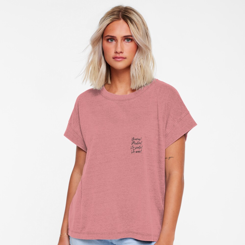 Vista previa del artículo con la obra «Camiseta relajada», diseñado y vendido por Amar4Ser.