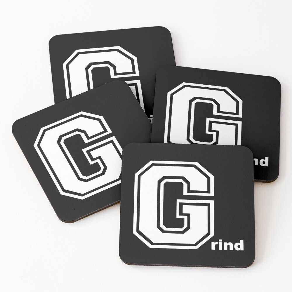 Item preview, Coasters (Set of 4) designed and sold by Stay Grindin Clothing.