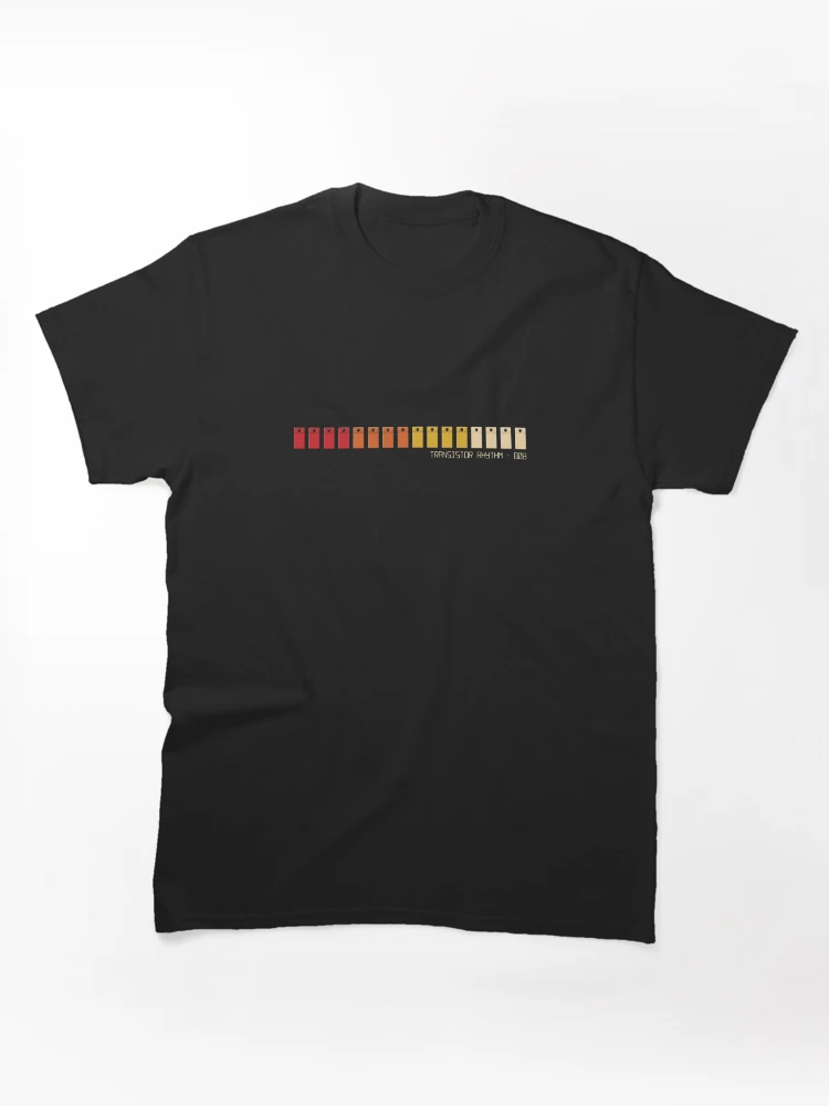 Thumbnail 1 of 7, Classic T-Shirt, 808 classic drum machine buttons designed and sold by M3EX.