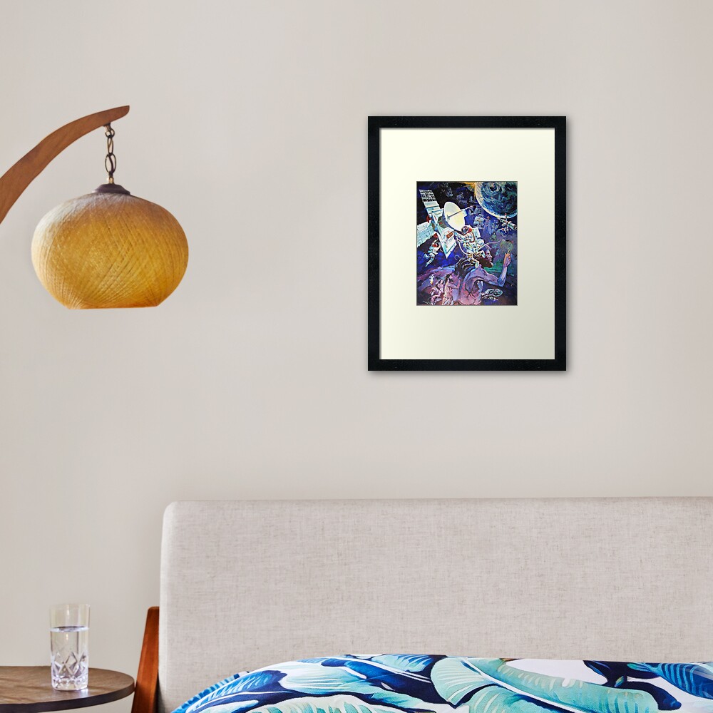 Vista previa del artículo con la obra «Lámina enmarcada», diseñado y vendido por SoggyCheeseFry.