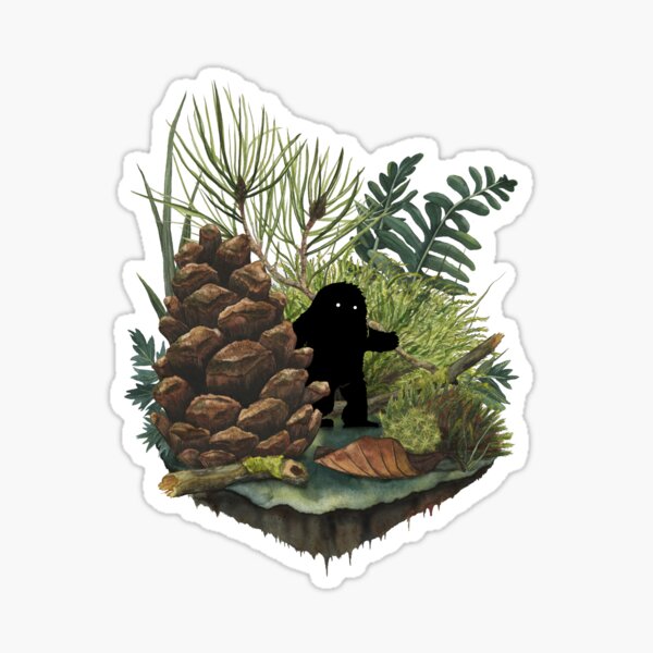 Aperçu de l'œuvre petit sasquatch créée et vendue par littleclyde.