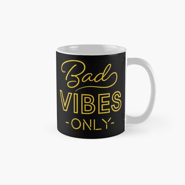 Item preview, Bad Vibes Only - Yellow designed and sold by consolecadet.