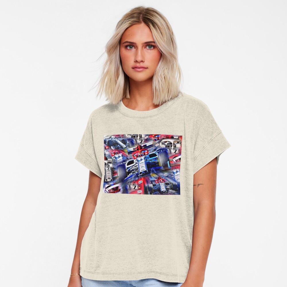 Vista previa del artículo con la obra «Camiseta relajada», diseñado y vendido por Glineur.