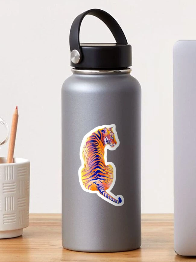 Thumbnail 1 of 3, Sticker, Bengal Tiger designed and sold by SamNagelArt.