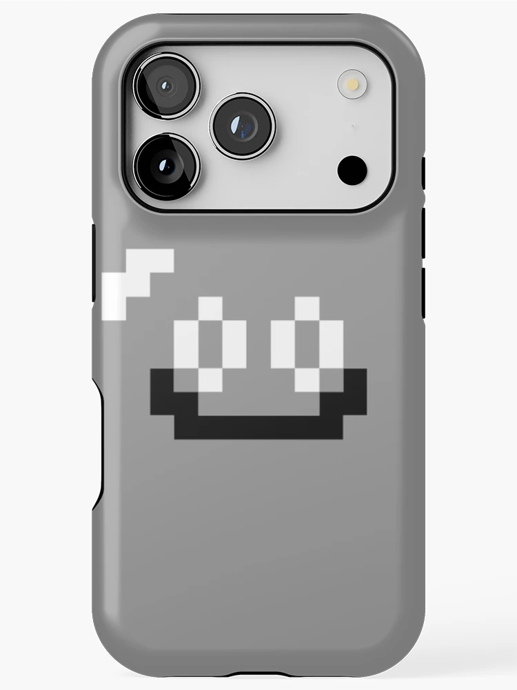Thumbnail 1 von 4, iPhone-Hülle, Metal Slime 8-Bit-Gesicht designt und verkauft von CCCDesign.