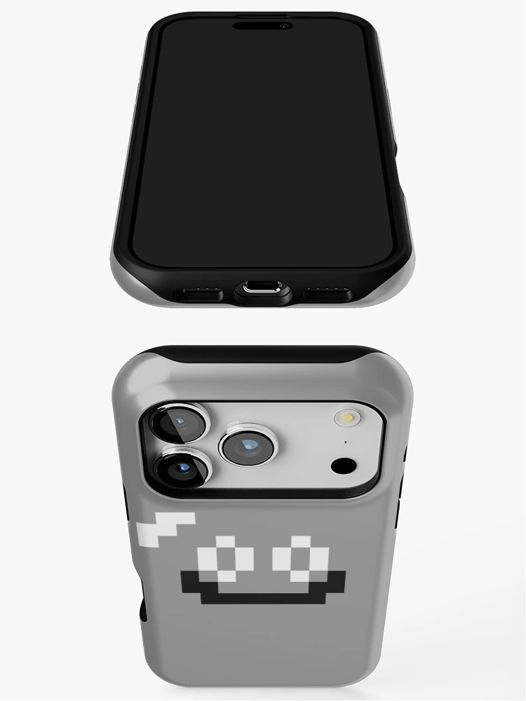 Thumbnail 3 von 4, iPhone-Hülle, Metal Slime 8-Bit-Gesicht designt und verkauft von CCCDesign.