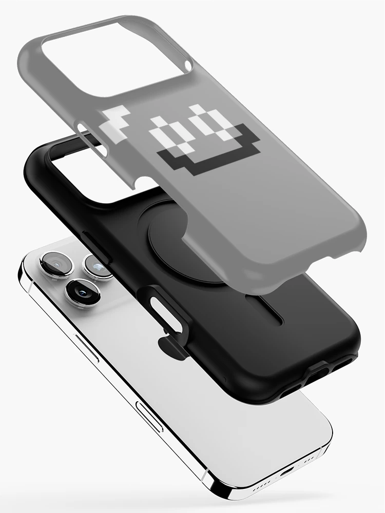 Thumbnail 2 von 4, iPhone-Hülle, Metal Slime 8-Bit-Gesicht designt und verkauft von CCCDesign.