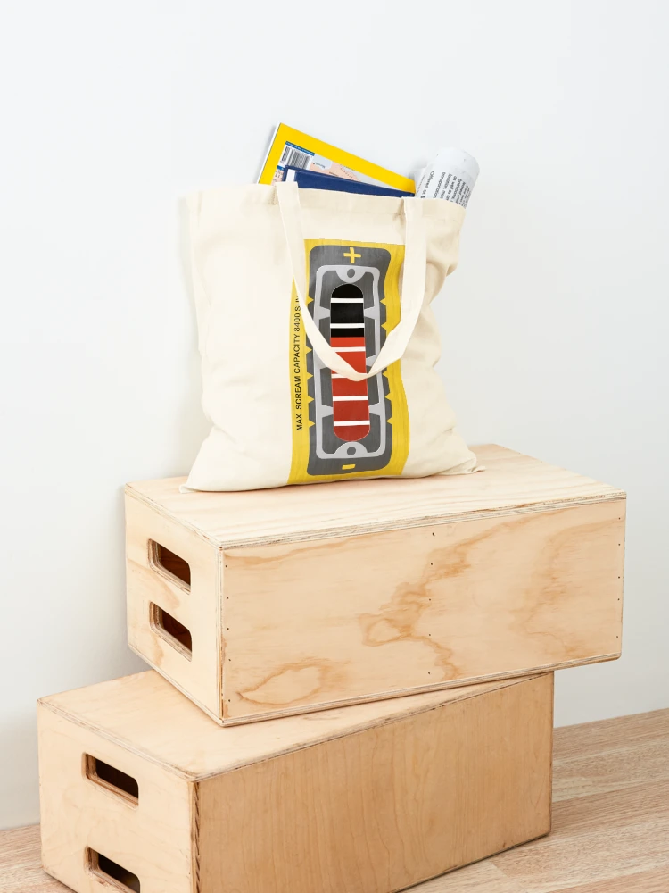 Imagen 4 de 5, Bolsa de tela con la obra Scream Meter, diseñada y vendida por Veraukoion.