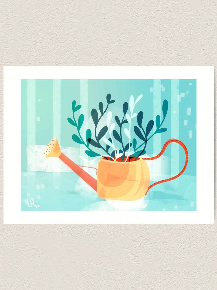 Thumbnail 1 of 3, Art Print, Summer Feelings designed and sold by sillgrafik.