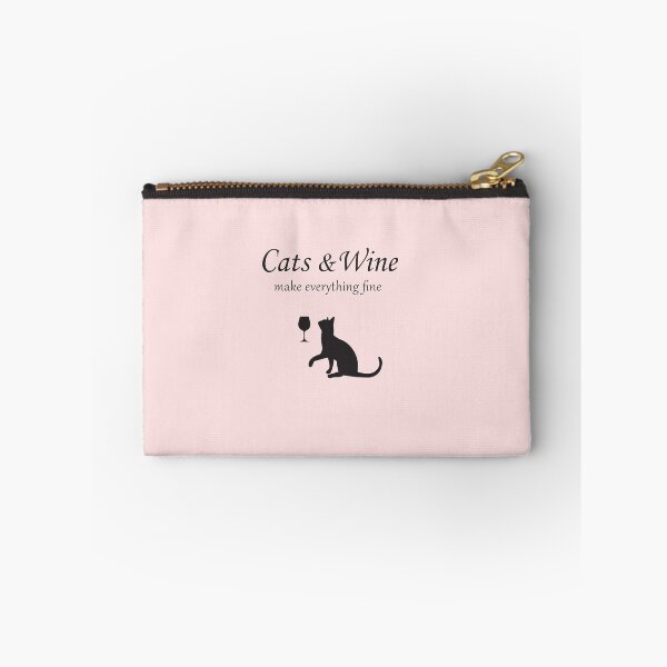 Item preview, Cats And Wine Make Everything Fine designed and sold by Michellef01.
