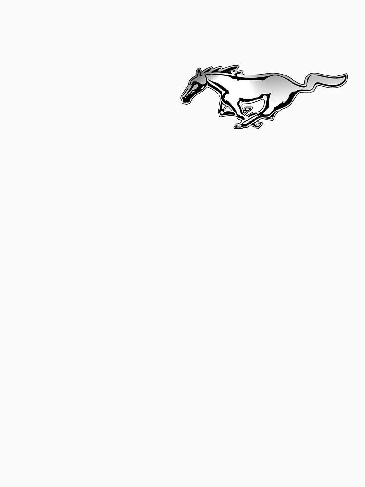 Aperçu 7 sur 7. T-shirt classique avec l'œuvre Logo Ford Mustang créée et vendue par loic45.