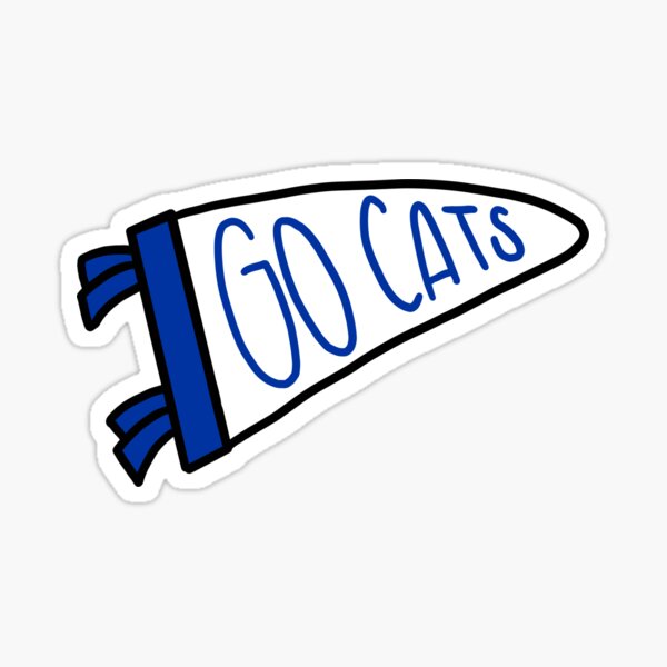 Aperçu de l'œuvre Go Cats Pennant créée et vendue par morgankeiky.