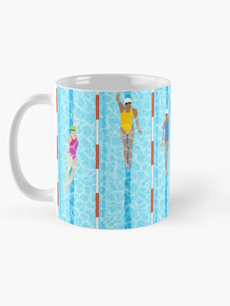 Imagen 5 de 6, Taza de café con la obra Nadadores, diseñada y vendida por Urbaun.