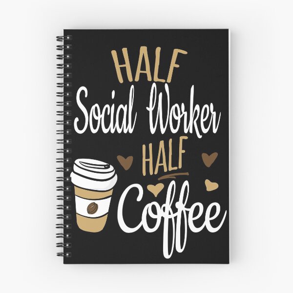 Item preview, Half Coffee Half Social Worker designed and sold by Ripper19.