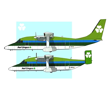 Vorschaubild zum Design Aer Lingus Shorts 330 und 360 von jmcgowan719