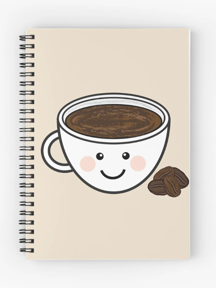 Thumbnail 1 of 3, Journal, Coffee makes me happy IV designed and sold by JD's Shop.