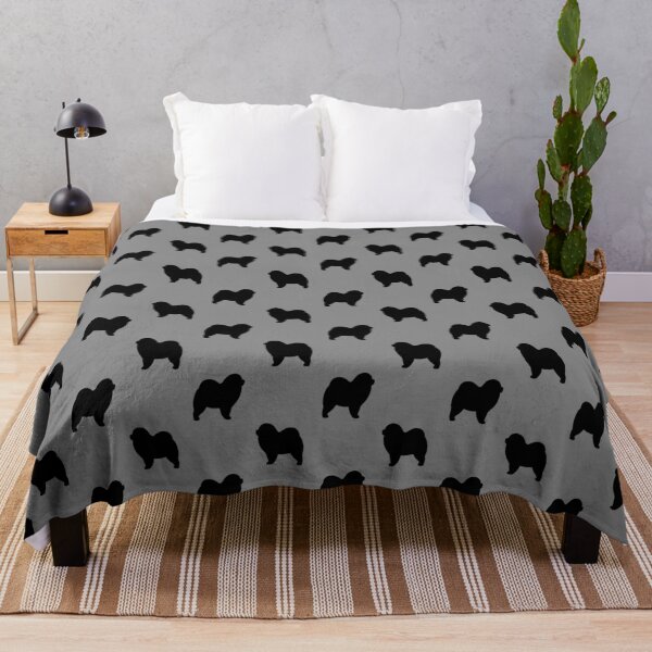 Item preview, Black Chow Chow Silhouette(s) designed and sold by Jenn Inashvili.