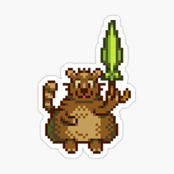 Item preview, Stardew Valley Trash Bear designed and sold by r9440.