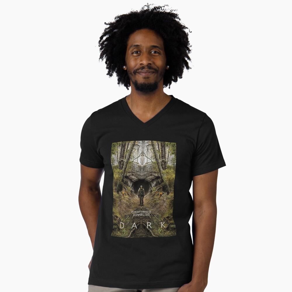 Vista previa del artículo con la obra «Camiseta de cuello en V», diseñado y vendido por MarcoPolok.