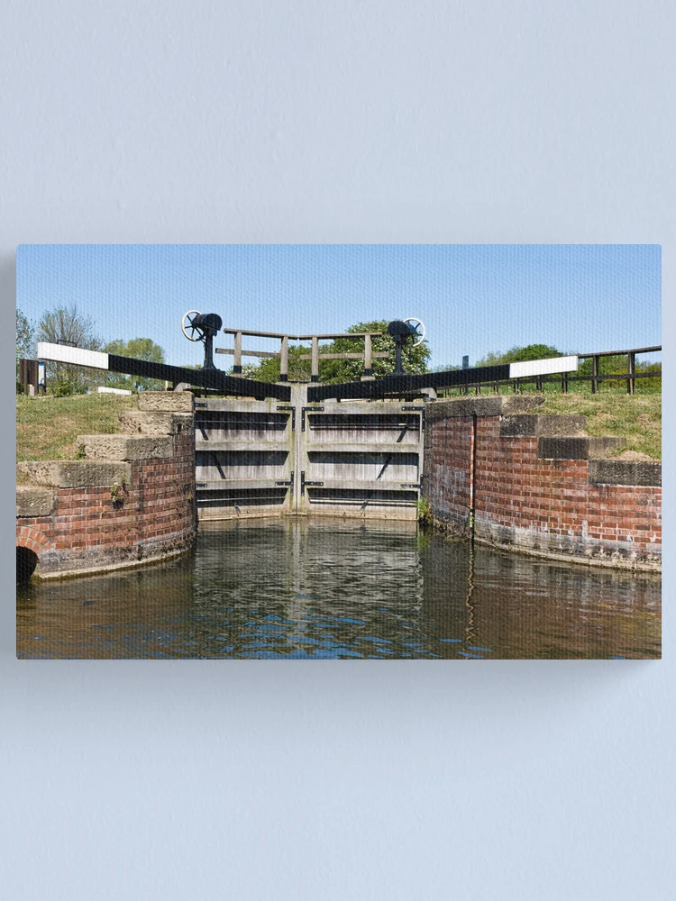 Thumbnail 1 of 3, Canvas Print, Lock Gates designed and sold by John (Mike) Dobson.