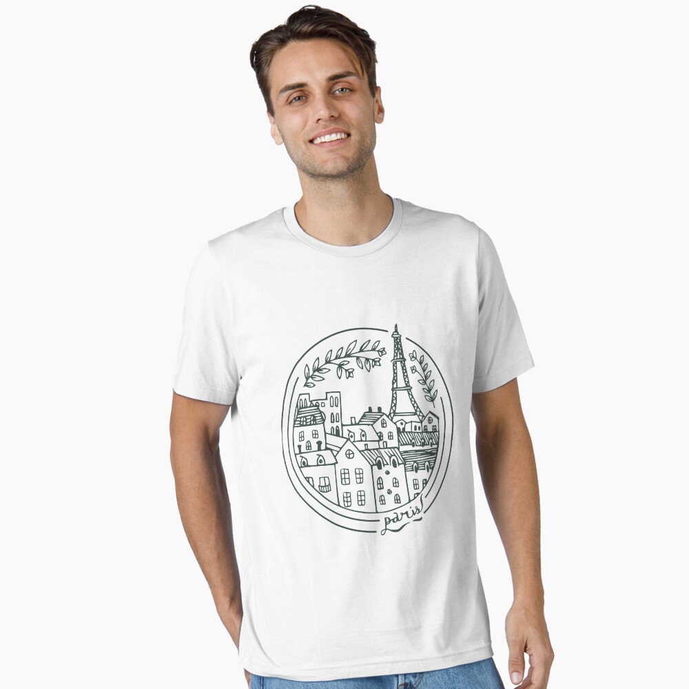 Aperçu de l'œuvre T-shirt essentiel créée et vendue par inkblotcreative.