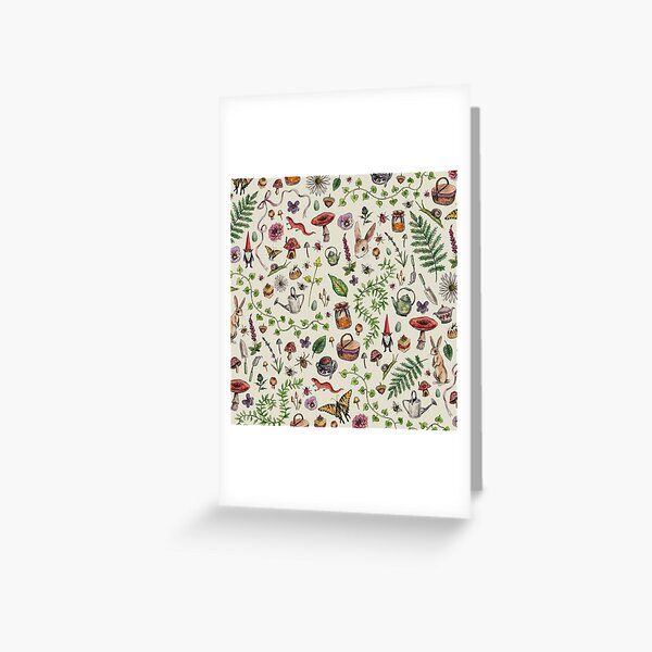 Aperçu de l'œuvre Cottagecore vert clair créée et vendue par Brett Manning.
