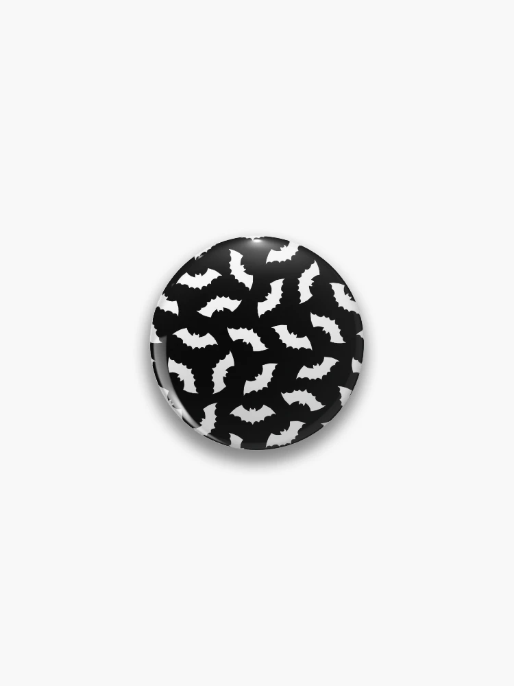 Thumbnail 1 of 3, Pin, B&W Bats designed and sold by The Wellington Boot.