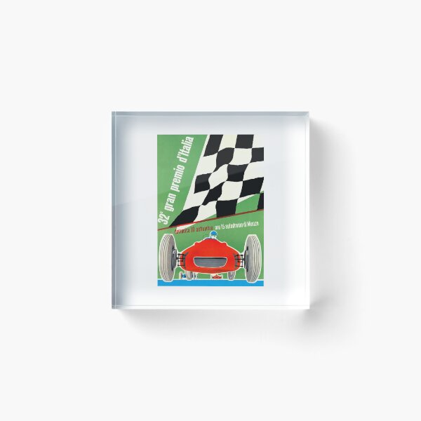 Item preview, Cartel publicitario del Gran Premio de Italia de 1961 designed and sold by retrographics.