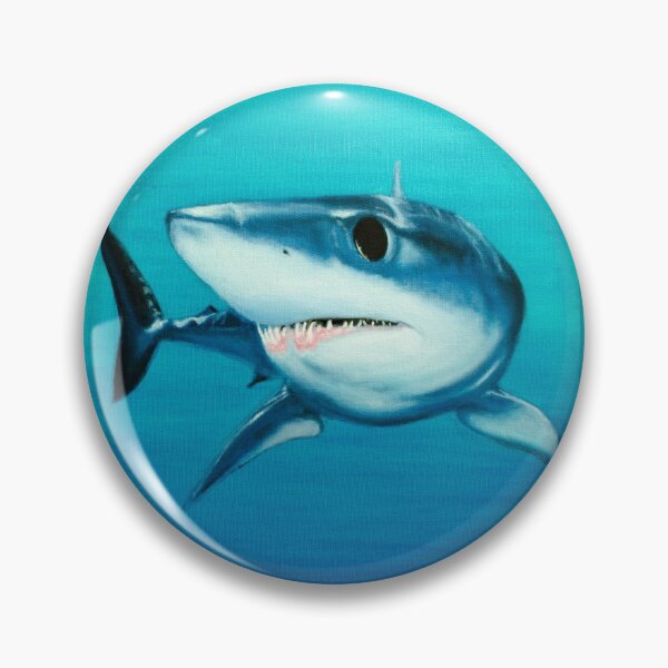 Item preview, Mako Shark Portrait designed and sold by Kyra C. Kalageorgi.