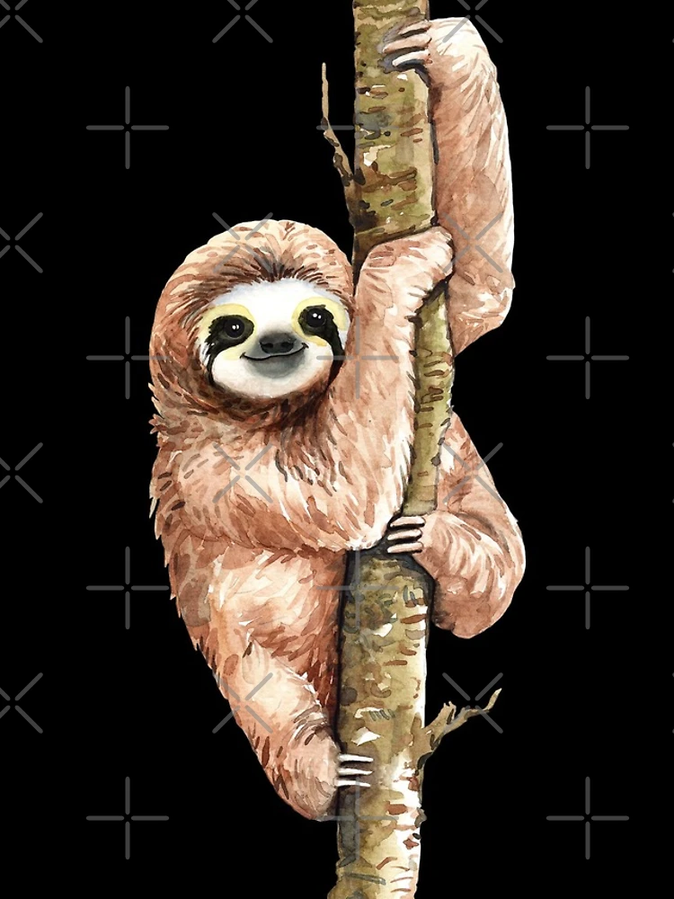 Thumbnail 4 of 4, iPhone Case, Sloth On A Tree designed and sold by erinnn41.