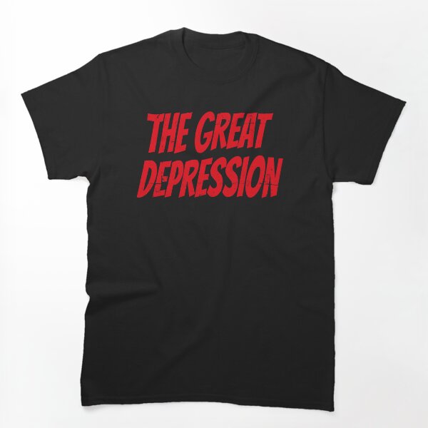 Item preview, La gran depresión (efecto grunge apenado) designed and sold by SassyClassyMe.