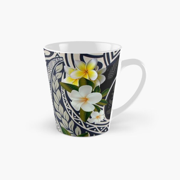Aperçu de l'œuvre Tapa et Plumeria hawaïens traditionnels créée et vendue par J Marielle Designs.