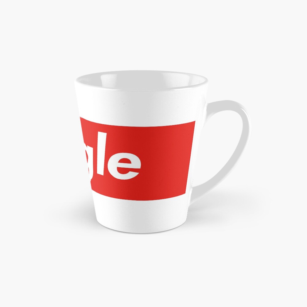 Vista previa del artículo con la obra «Taza cónica», diseñado y vendido por Hype Stickers.