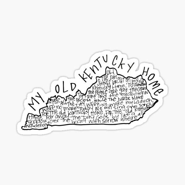 Aperçu de l'œuvre My Kentucky Home créée et vendue par Lexletteringky.