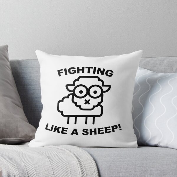 Item preview, FIGHTING LIKE A SHEEP! designed and sold by axelle1410.