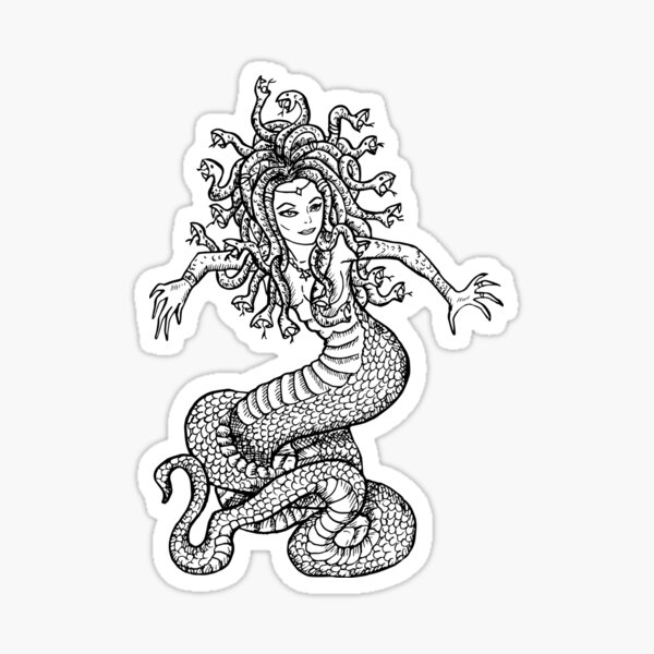 Artikelvorschau, Medusa Gorgon entworfen und verkauft von Moshams.