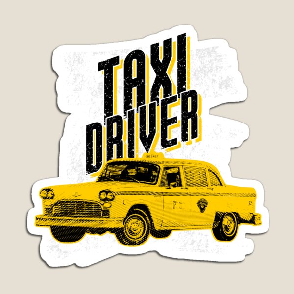 Aperçu de l'œuvre Chauffeur de taxi à New York | taxi de New York | film de Niro créée et vendue par Endless Drive FM.