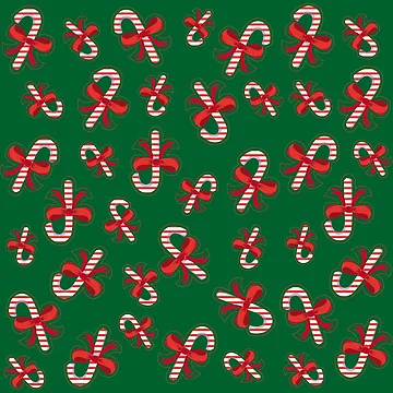 Artwork thumbnail, Candy Cane Mania by pugmom4