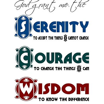 Artwork thumbnail, The Serenity Prayer by deleas