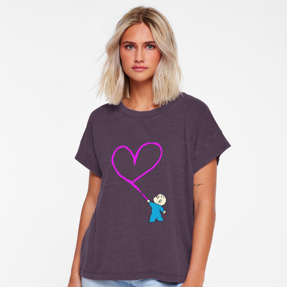 Artikel-Vorschau von Locker geschnittenes T-Shirt, designt und verkauft von Ellory Taite.