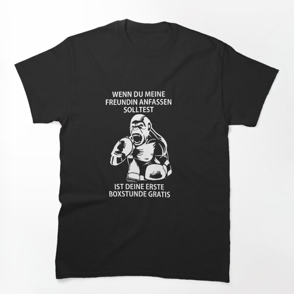 Artikelvorschau, Freundin beschützen Boxer Freund Sport Design entworfen und verkauft von gideonm.