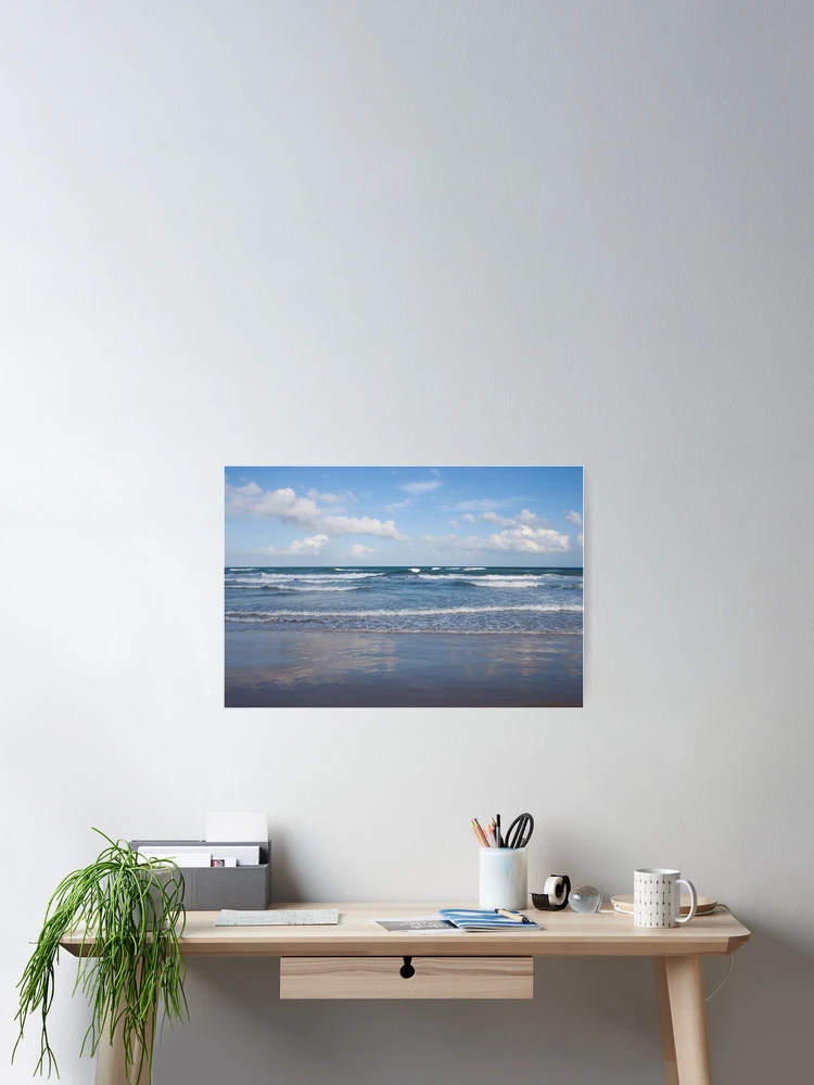 Thumbnail 2 of 3, Poster, Into the Blue designed and sold by Jacquelie.