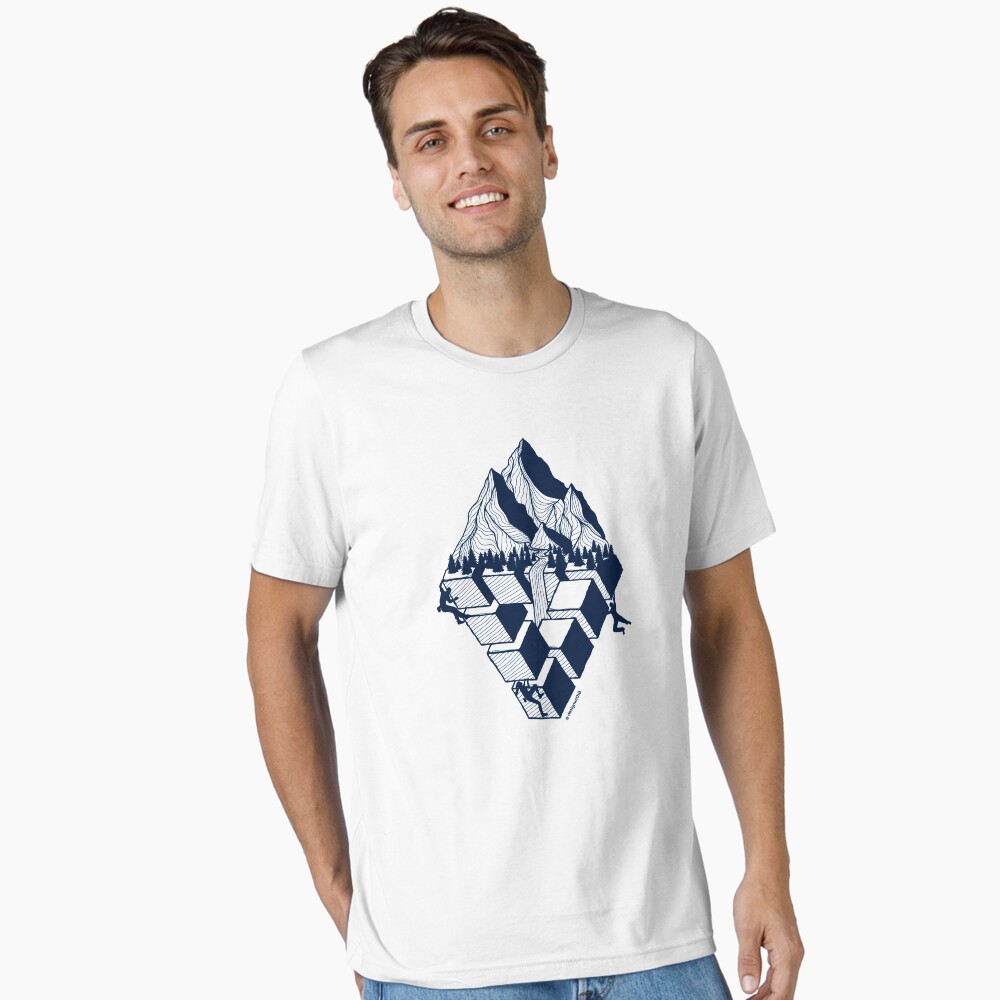 Aperçu de l'œuvre T-shirt essentiel créée et vendue par Designwith8.