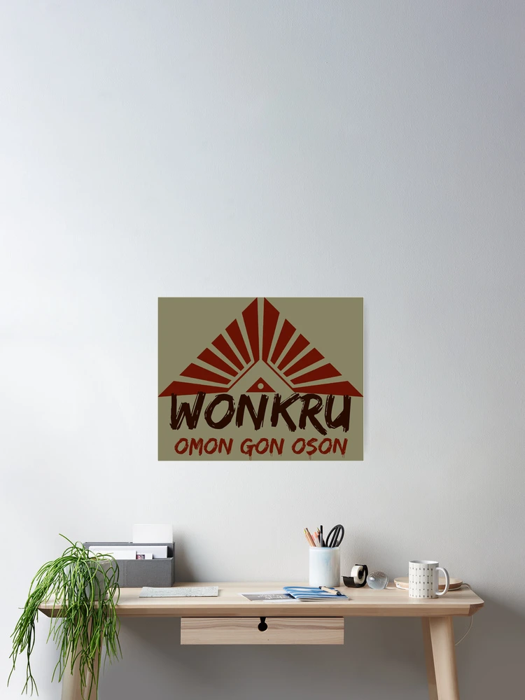 Imagen 2 de 3, Póster con la obra Wonkru, diseñada y vendida por Nazonian.