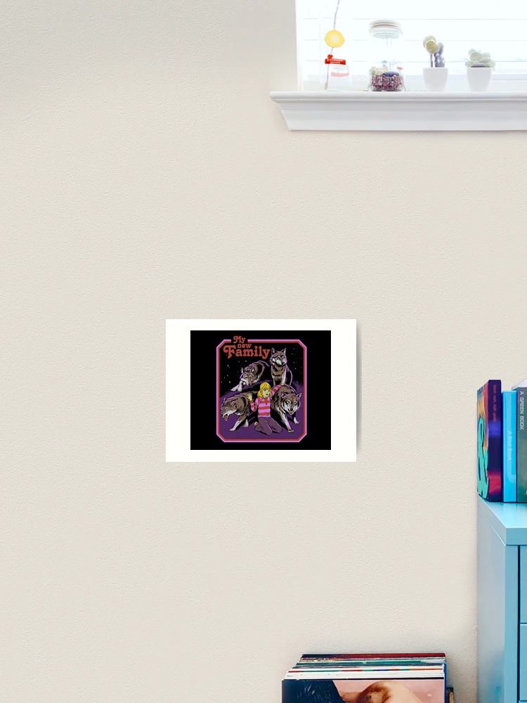 Thumbnail 2 of 3, Art Print, My New Family designed and sold by Steven Rhodes.
