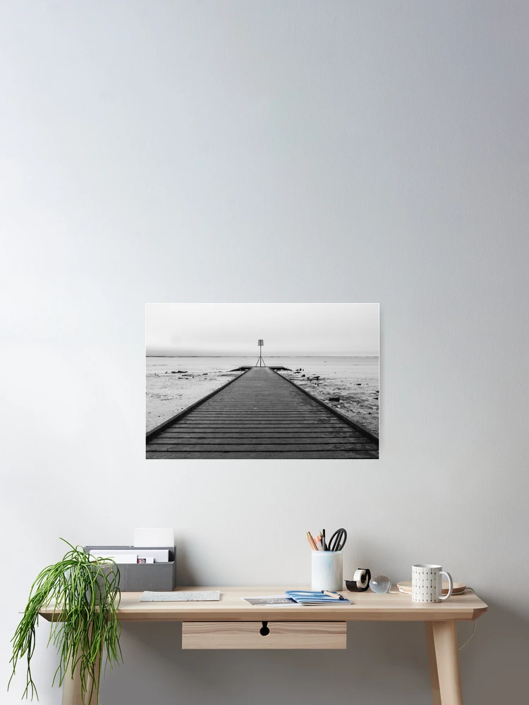 Thumbnail 2 of 3, Poster, Wooden Jetty designed and sold by JonHarrisStudio.