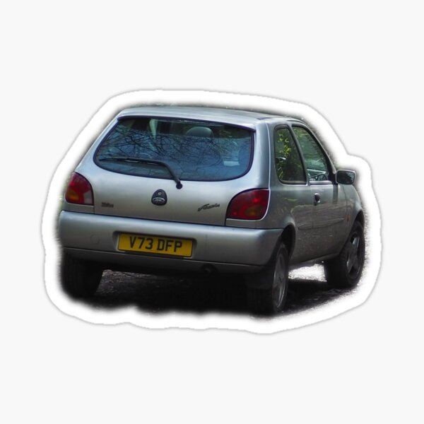 Item preview, Mk4 Ford Fiesta Sticker designed and sold by Danielc55.