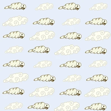 Aperçu de l'œuvre Appa et les nuages en forme d'Appa de laughingplace55