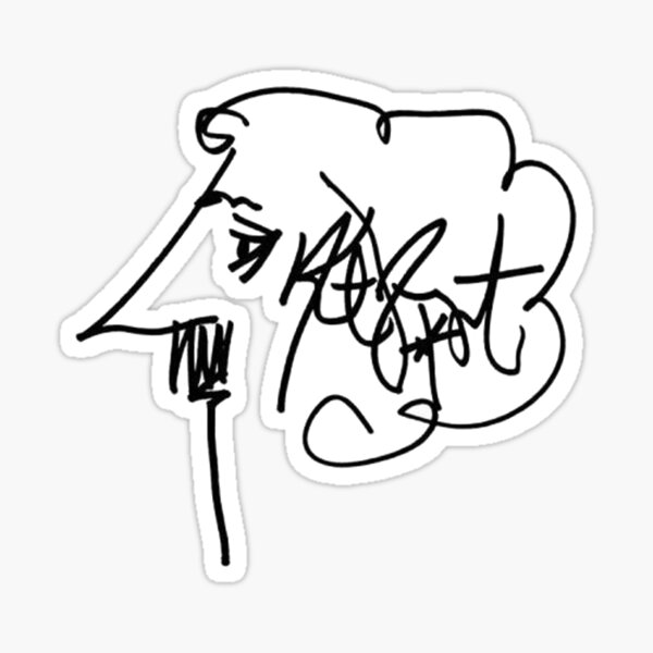 Aperçu de l'œuvre Signature de Kurt Vonnegut créée et vendue par bibliophan.