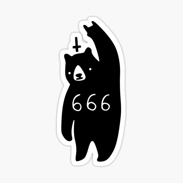 Aperçu de l'œuvre Ours Noir Métal créée et vendue par obinsun.